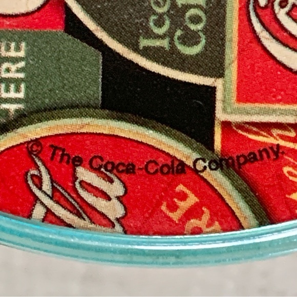 COCA-COLA Vintage Coasters Set Of 4 - Picture 9 of 9